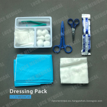 Kit de aderezo médico desechable